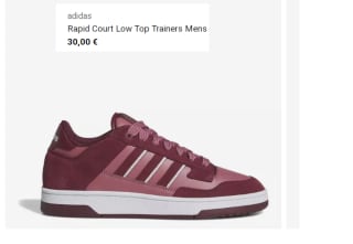 Zapatillas adidas Rapid Court Low por 24€