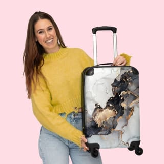 30% korting op koffer met eigen ontwerp en eigen foto's (vanaf €62,97) @ NoBoringSuitcases