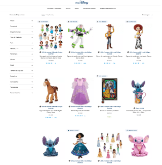 Código 25% Descuento Juguetes y 30% Decoración Navidad en Disney
