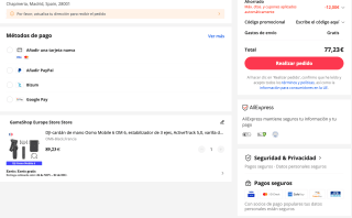 DJI Osmo Mobile 6 por tan solo 77,23€