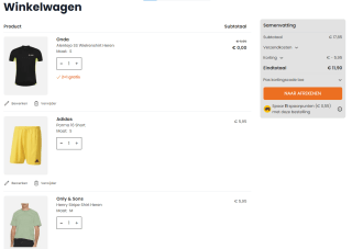 2+1 gratis in de outlet van Plutosport