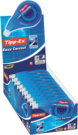 Tipp-Ex Easy Correct correctieroller 10 stuks voor €8,82 bij Amazon.de