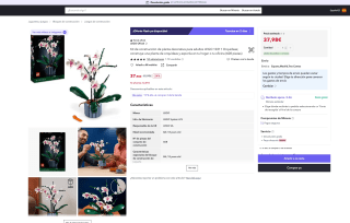 LEGO 10311 Orquídeas por solo 37,98€