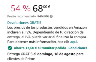 Cecotec Freidora sin Aceite de 7,6 L Aire Caliente Cecofry Absolute 7600. 2000 W por 54,40€