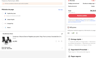 Pack 2 Tumbonas Plegables Gravedad Cero por solo 54,31€