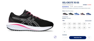 Zapatillas Asics GEL-EXCITE 10 GS niñ@s por 25€