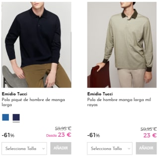 EMIDIO TUCCI - Polos hasta 24€