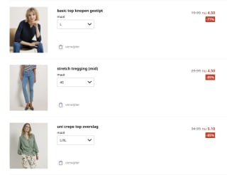 Tot 80% korting in de sale van terStal