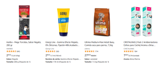 3x2 en productos de alimentación y salud y belleza en amazon