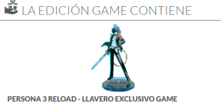 Videojuego Persona 3 Reload PS5 + Gratis Llavero exclusivo por 24,90€