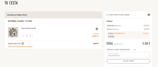 Gratis Pack aperitivo de productos gastronómicos