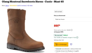 Montreal Snowboots voor €89,99 bij Bol