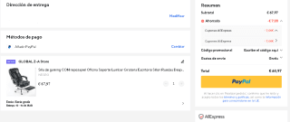 Sillon Ruedas Despacho por 60,97€