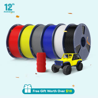 Tot 50% korting op Printer Filament tijdens de Sunlu 12th anniversary sale