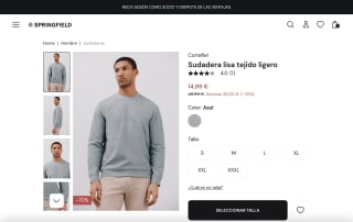 Sudadera Cortefiel por 14,99€