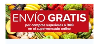 Envío Gratis Supermercado online de Carrefour.