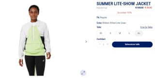 Ropa deportiva de la marca Asics desde solo 4€ alucina