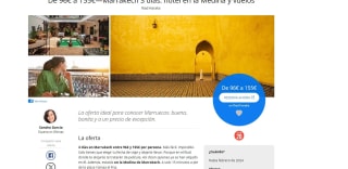 Estancia en Marrakech 3 días: hotel en la Medina y vuelos entre 95€ y 155€ pxp