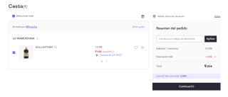 Botella de Ballantines de 1L solo 9.02€