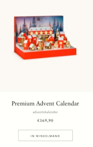 THE RITUAL OF ADVENT 3 D Premium Advent Kalender voor €149,90