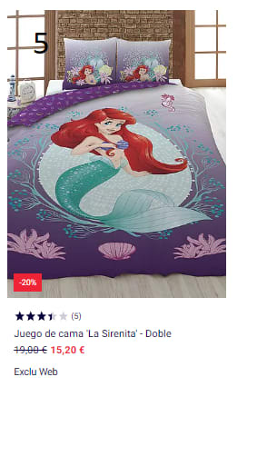 Hasta -40% de descuento desde kiabi en ropa para cama y decoración