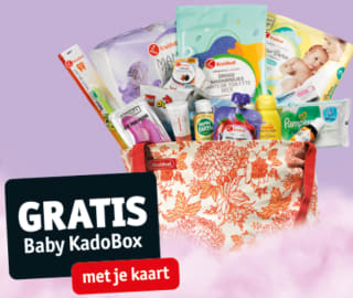 Gratis Kruidvat Baby Kadobox t.w.v. €60