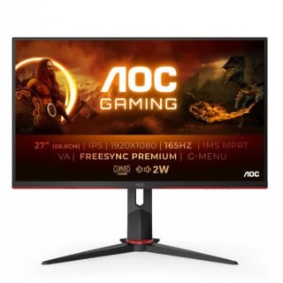 Monitor gaming curvo AOC C27G2AE 27 pulgadas 1500R Full Hd, 165Hz, 1ms por 159,99€