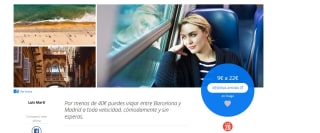 Alta velocidad: Barcelona a Madrid y viceversa de 9 a 22€