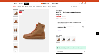 Botines Camper Kiddo niños por 28,76€