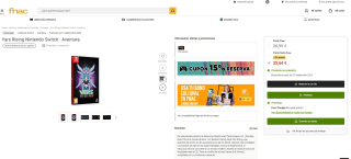 Juego Yars Rising Nintendo Switch : Aventura por 25,64 socios (26,99€ no socios)