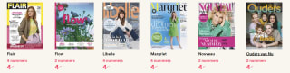 2 of 4 nummers van diverse tijdschriften voor €4