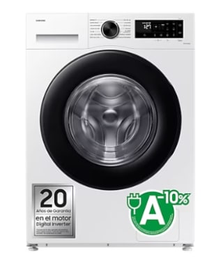 Lavadora Samsung 11kg AI Ecobubble Blanca por 455.43€