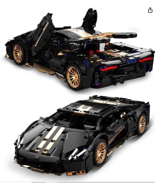 Modelo de Coche Escala 1:14, Juego de Construcción de coche 1309 piezas por 57,99€