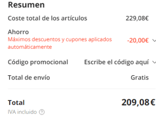 Realme 11 Pro 5G 12GB+256GB por 209,08€ y el de 512GB por 219€