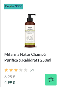 30% Dto en 2ª unidad