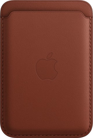 Originele Apple Leather Wallet MagSafe Kaarthouder/Portemonnee Brown voor €39 bij de AH