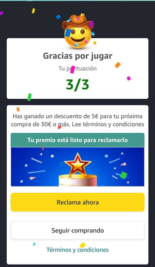 5€ descuento para todo el mundo en Amazon solo desde APP