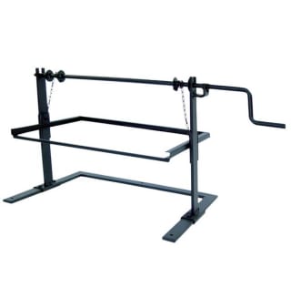 Soporte elevador de hierro para barbacoa 60x42cm por solo 58,99€