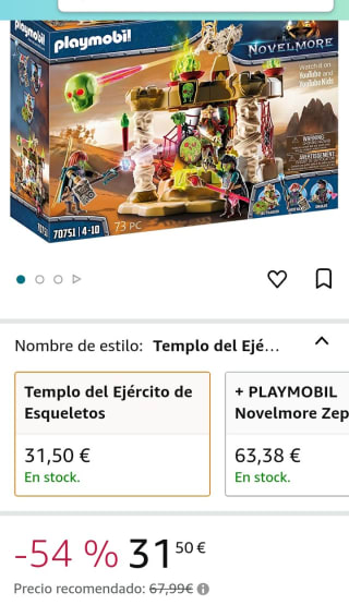 PLAYMOBIL Novelmore 70751 Sal'ahari Sands por 31,50€.5