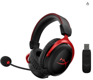 HyperX Cloud II Wireless – Auriculares inalámbricos para PC, PS4, PS5 por 119€