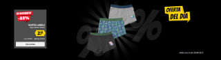 Pack 3 bóxers infantiles Pepa Pig por 2,22€