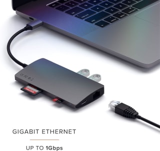 Satechi Usb C naar Usb A, ethernet en hdmi Kabel Converter voor €67,49 bij Amazon