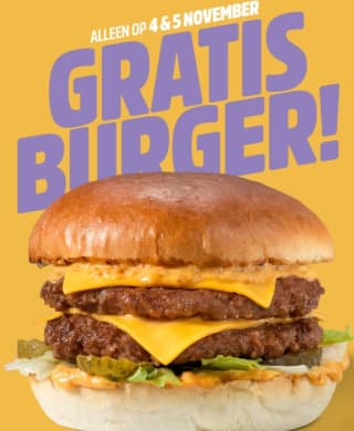 Gratis Burger bij je bestelling De Beren