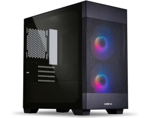 Caja Lian Li LanCool 205M Mesh Semitorre Micro-ATX negra por 49,56€