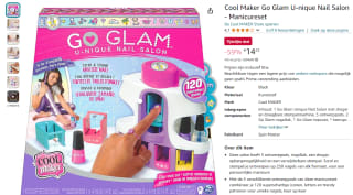Cool Maker Go Glam U-nique Nail Salon voor €14,23 via Amazon