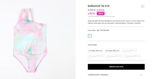 Vamos preciazo en ropa en Lefties desde solo 1,99€ y muchas cosas para premama