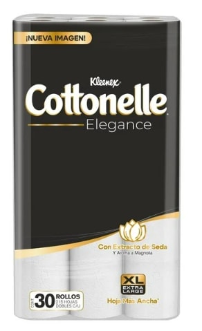 Papel Higiénico Kleenex Elegance Cottonelle 30 rollos por $170 | Walmart