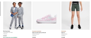 25% korting op Nike Black Friday Deals
