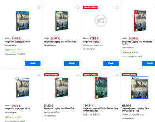 Videojuego Hogwarts Legacy todas las plataformas desde 19,99€