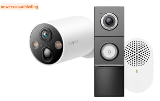 TP-Link Tapo C425 + D235 Smart Battery & Wired Doorbell voor €165 bij Coolblue